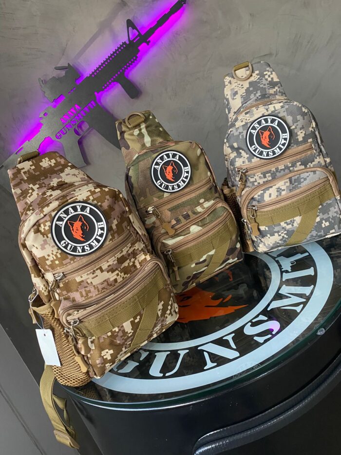 MOCHILA TRANSVERSAL CAMUFLADA - Imagem 3